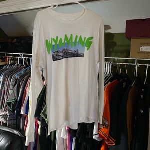 Kanye West Ye Jackson Hole Wyoming album listening party long sleeve shirt